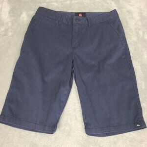Quicksilver Men's Shorts Stretch‎ Size 28 Navy Blue Golf